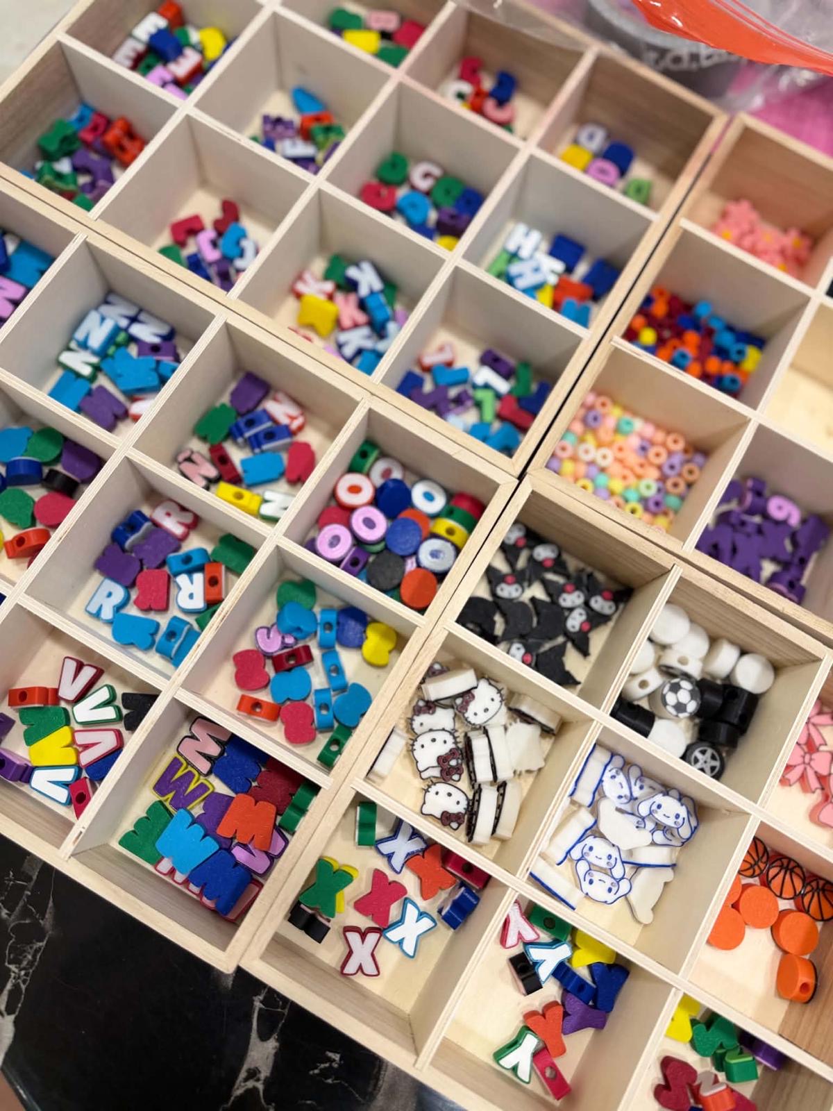 A colourful selection of party-making materials